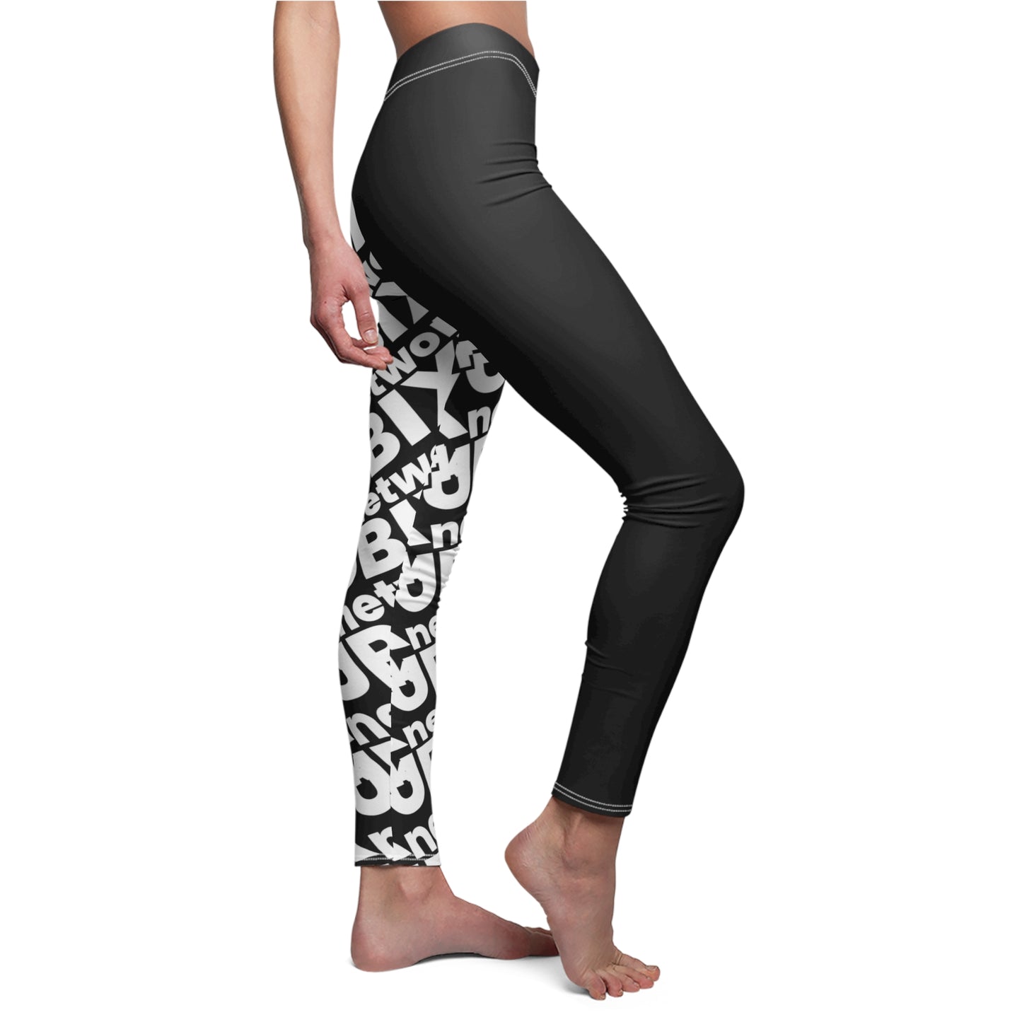 UBIX.Network Women's Cut & Sew Casual Leggings (AOP)