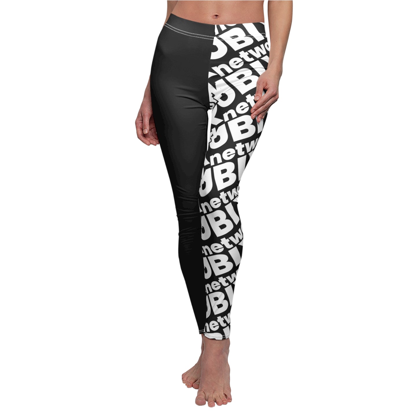 UBIX.Network Women's Cut & Sew Casual Leggings (AOP)