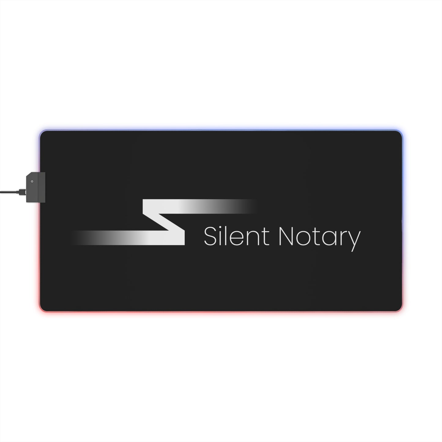 UBIX.Network SilentNotary LED Gaming Mouse Pad