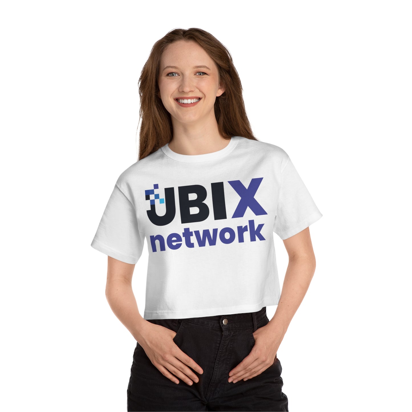 UBIX.Network Champion Women's Heritage Cropped T-Shirt