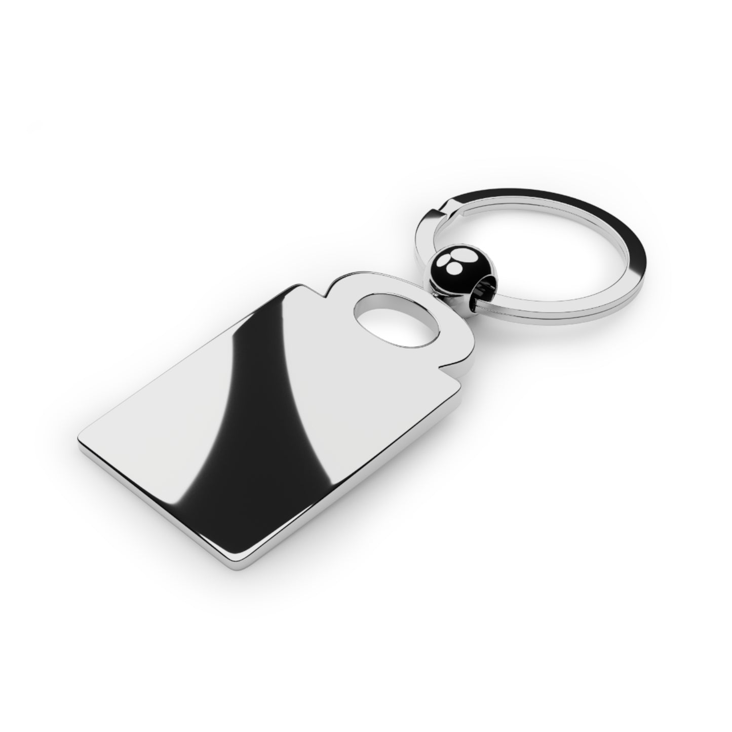 UBIX.Network Rectangle Photo Keyring