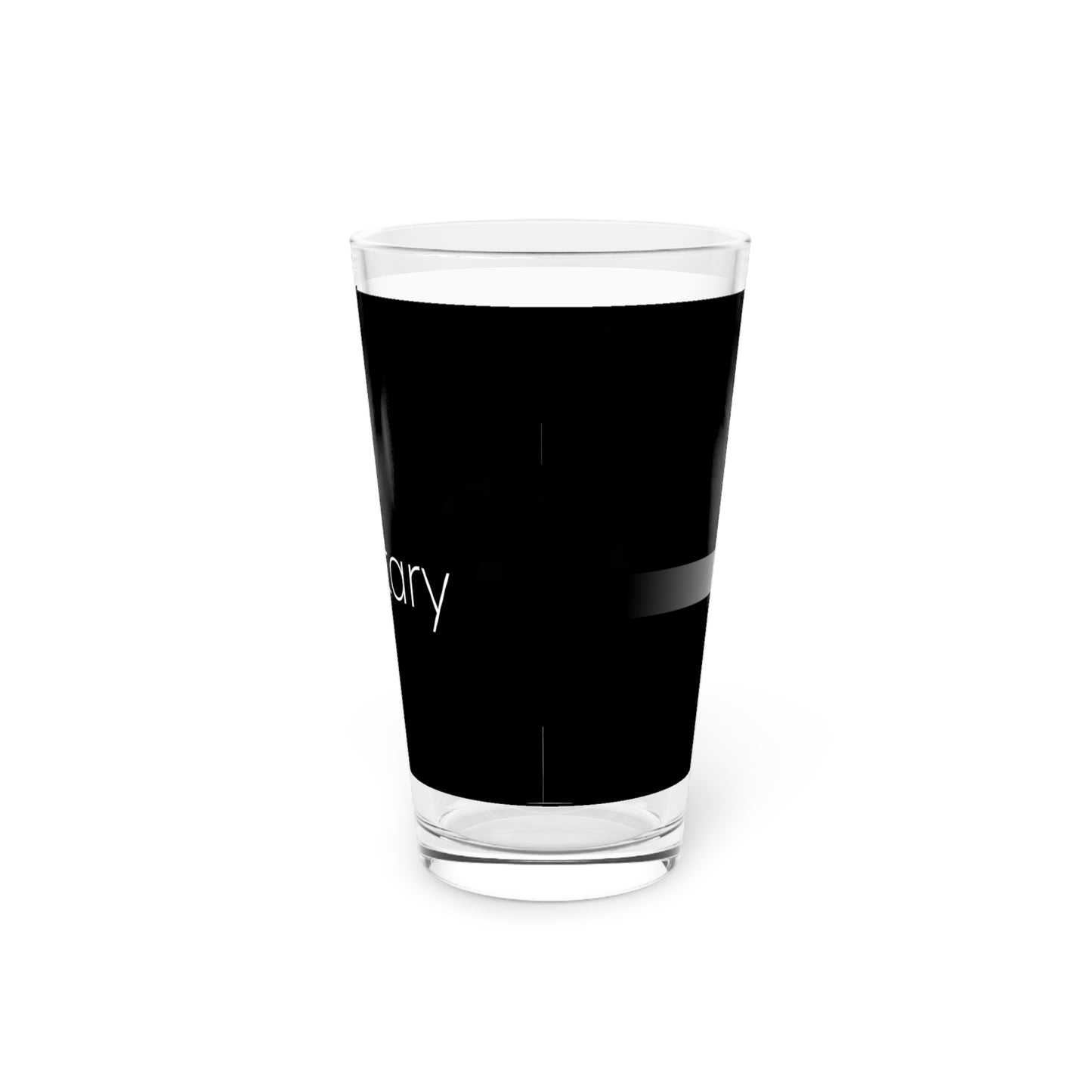 UBIX.Network Pint Glass, 16oz SilentNotary