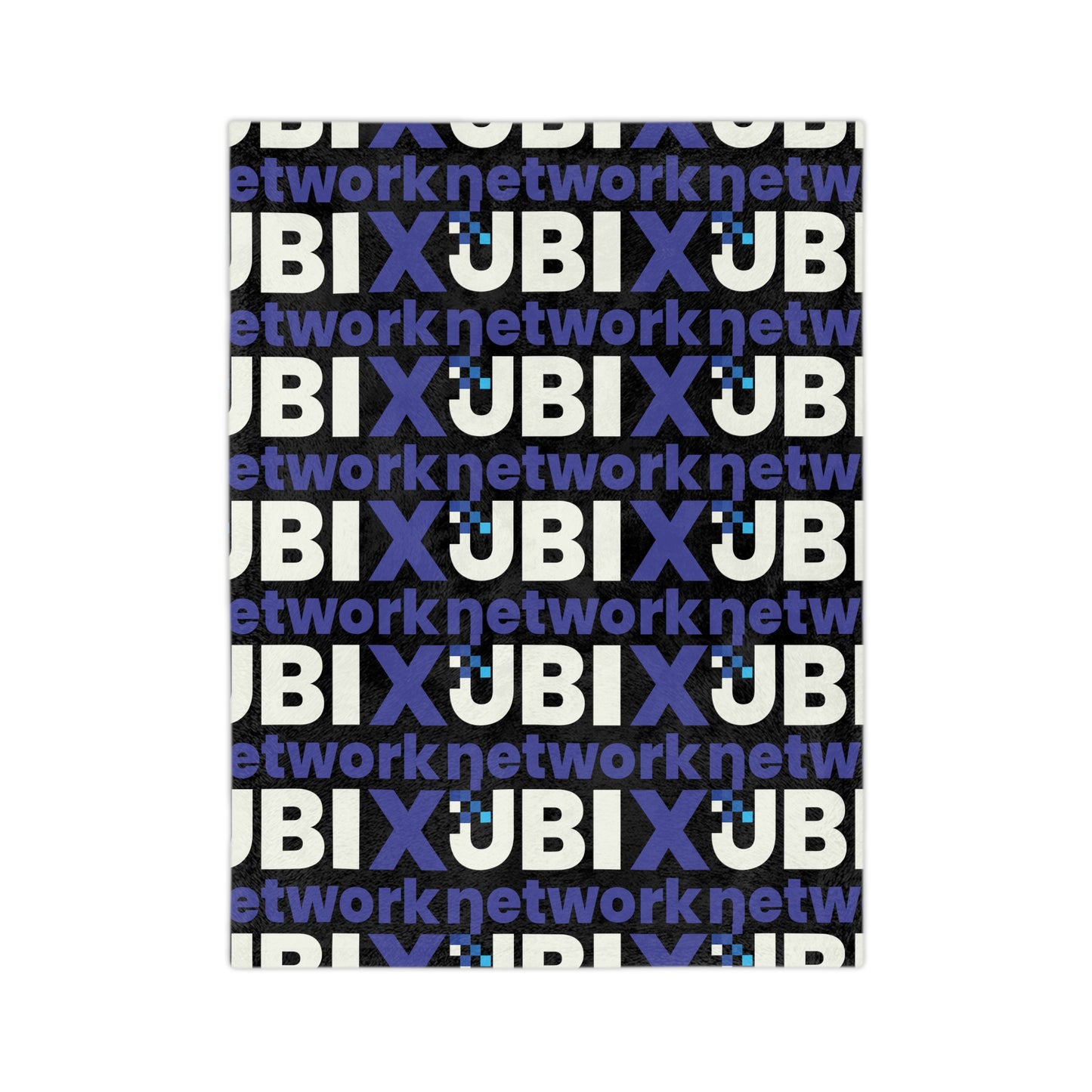 UBIX.Network Velveteen Minky Blanket