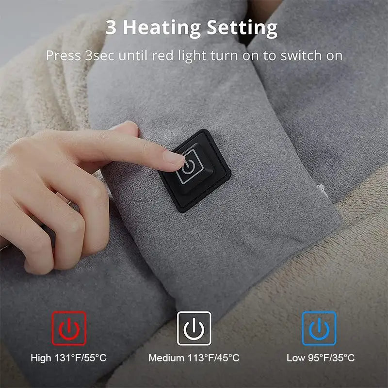 Heated Electric Thermal Scarf!