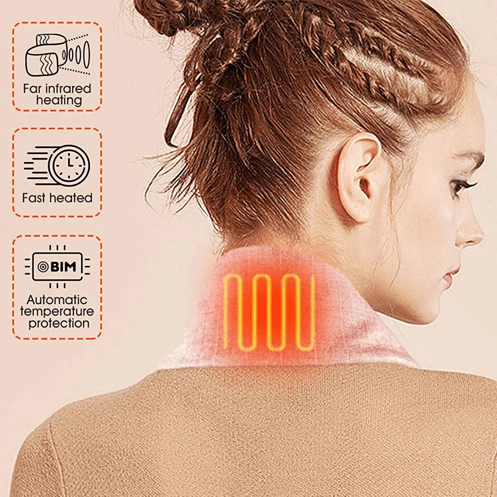 Heated Electric Thermal Scarf!