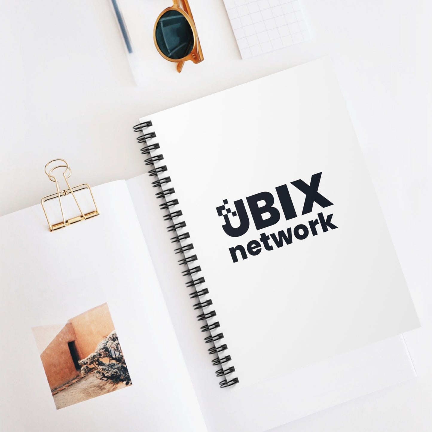 UBIX.Network Spiral Notebook - Ruled Line