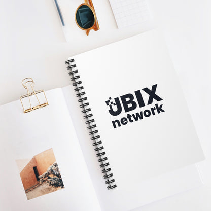 UBIX.Network Spiral Notebook - Ruled Line