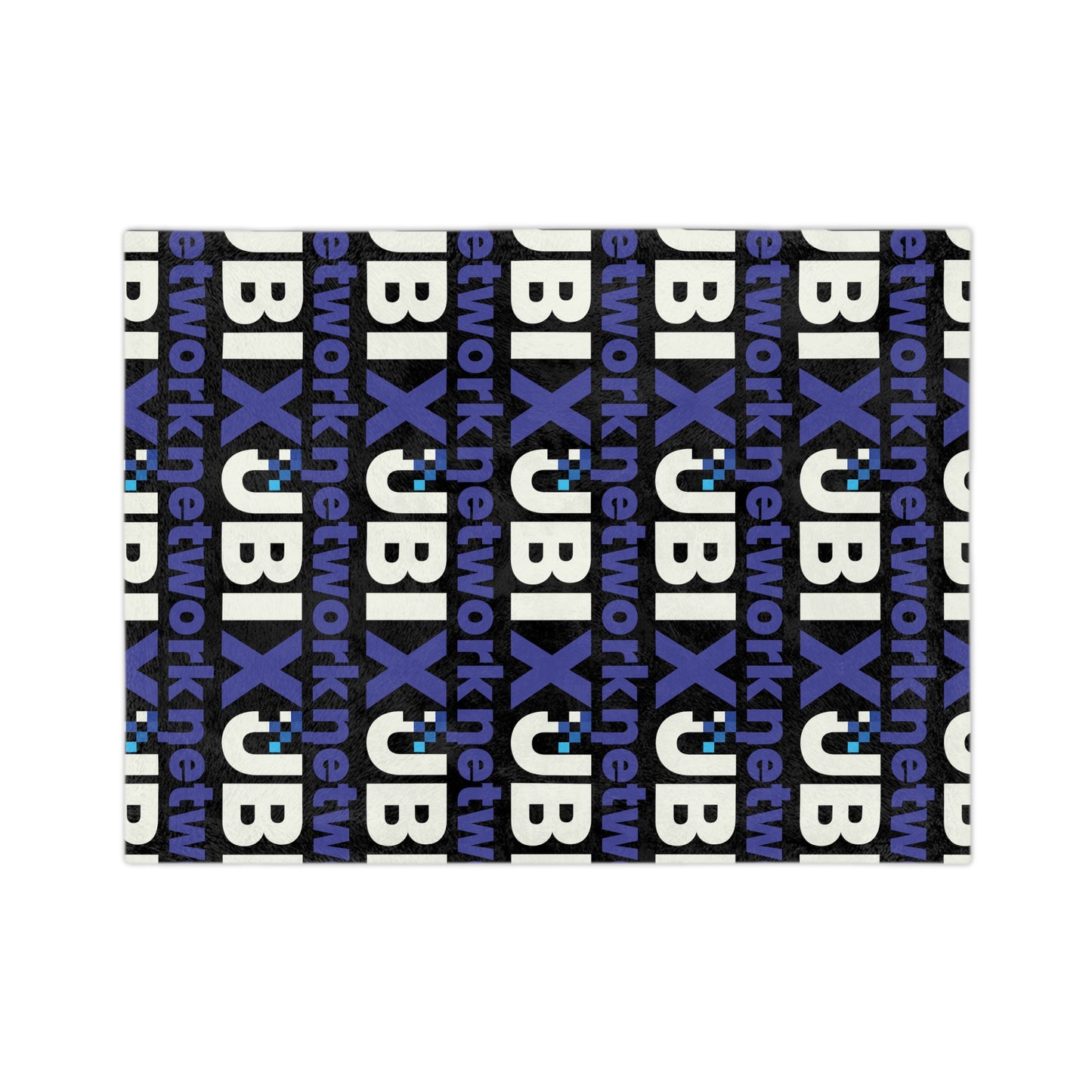 UBIX.Network Velveteen Minky Blanket