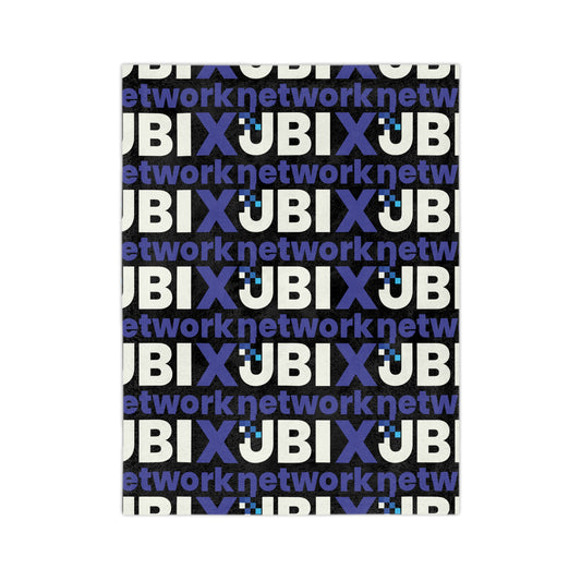 UBIX.Network Velveteen Minky Blanket