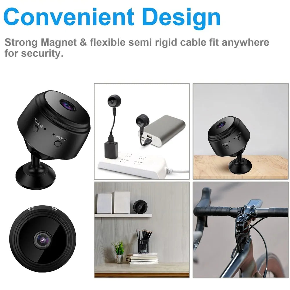 TOP 2023 Original A9 Mini Camera Wifi Wireless IP HD High-Speed 1080P Security Video Camcorders Night Vision Mobile Camera Video